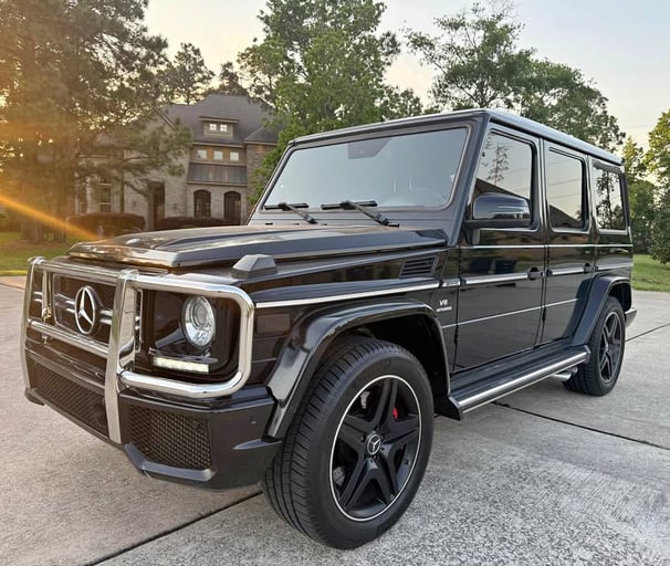 Black G-Wagon Exterior Detailing