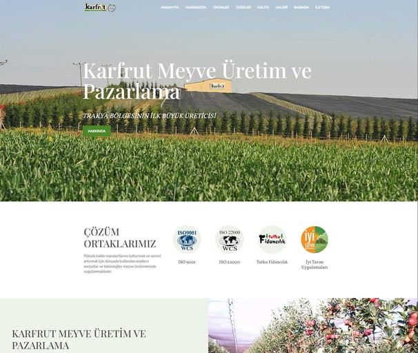 karfrut kurumsal web tasarım