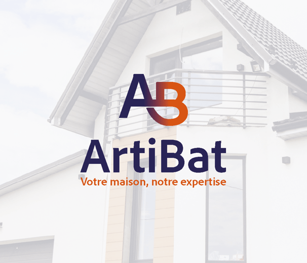 Réalisation : Logo- Identité graphique pour ARTIBAT - Amy Atelier Graphique