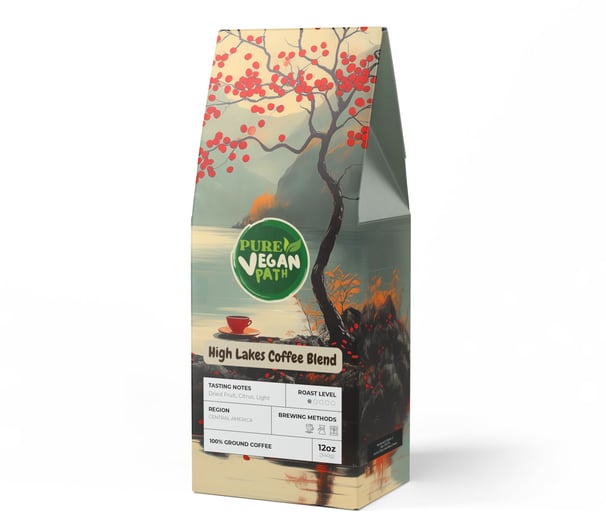 High Lakes Coffee Blend , designer package