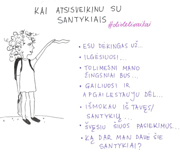 mergaitė mojuoja servetėle