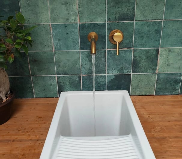 Lavabo posé par GMZ Plomberie