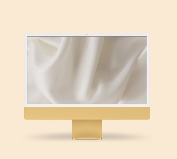 a computer monitor screen with a picture of a computer screen