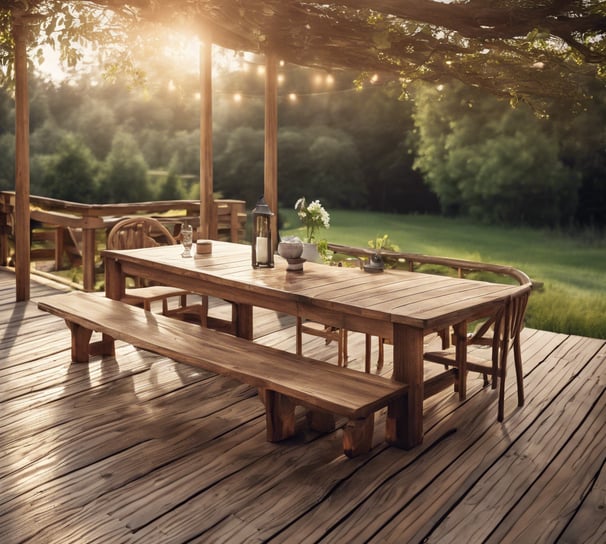 a chair made out of wooden strips on a white background