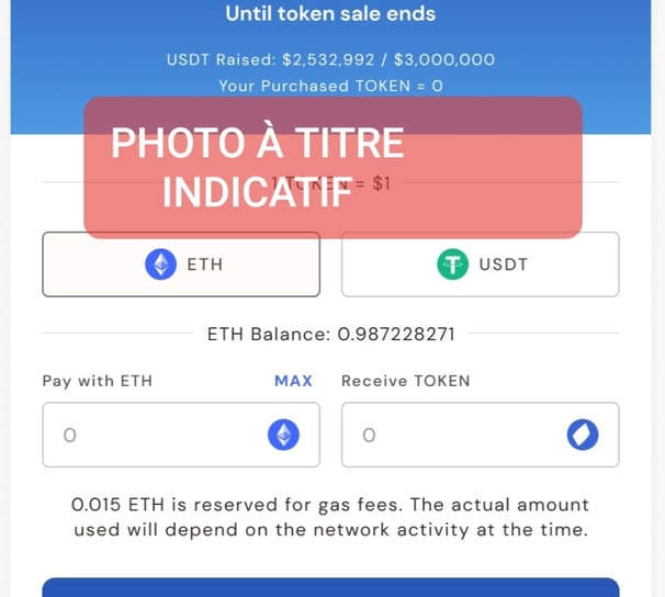 a phone screen showing a photo of a lot of tokens