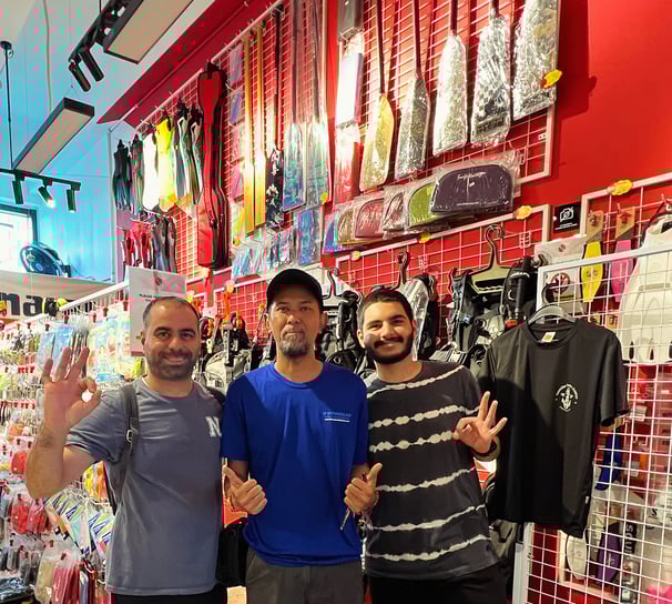 nautika scuba center shop