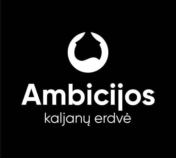 a black and white logo with the words ambicitos