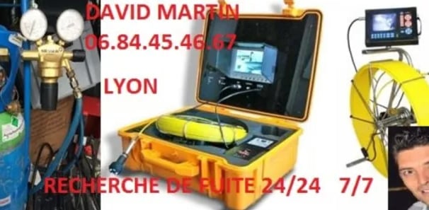 detection de fuite Caluire avec gaz tracteur et camera