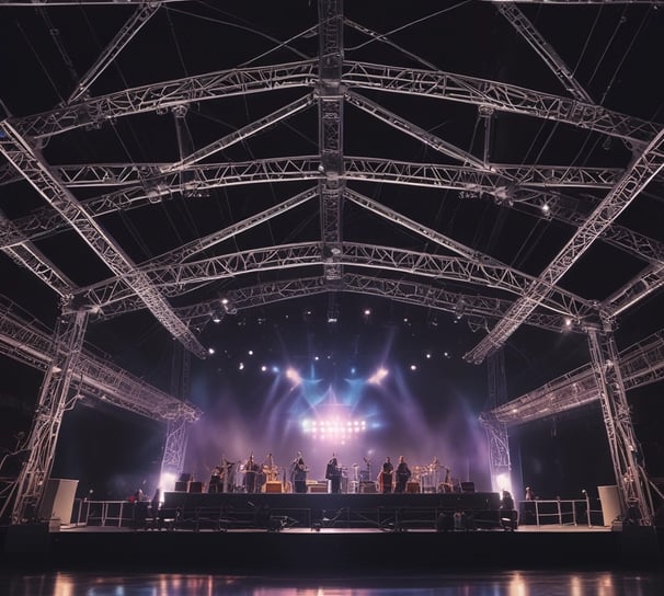 group of people watching concert