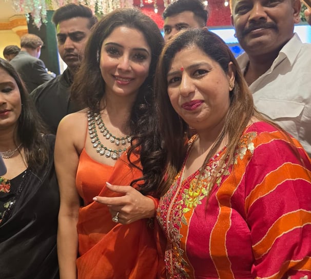 Astrologer Araddhna Anand with Dr Jai Madaan Astrologer
