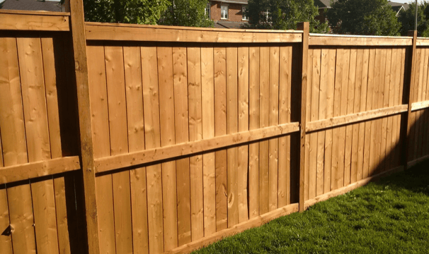 wood fence