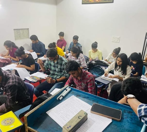 Classroom at hisar institute of nursing
