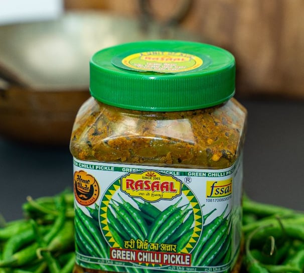 Rasaal Green chilli pickle