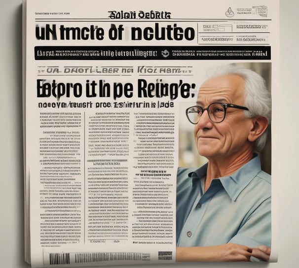 A document page with blue and white background text detailing new arrangements for TV licenses for individuals over 75. The text mentions the end of free TV licenses funded by the government and provides information regarding eligibility and application.