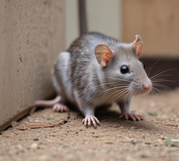 A white truck labeled 'WILDLIFE REMOVAL' is parked on a dirt area. In front of the vehicle, three possums are confined within stacked metal cages. The background includes greenery and sunlight creates clear shadows.