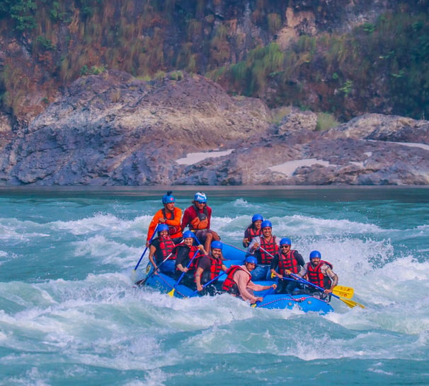 Rafting in Rishikesh