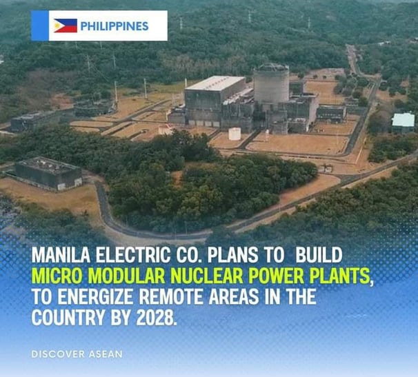 Meralco's Plan to Build Micro Modular Nuclear Power Plants in the Philippines