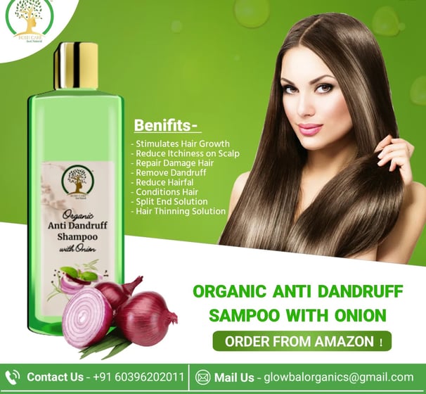 organic anti dandruff shampoo