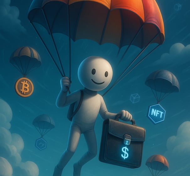  Alt Text: A semi-realistic digital illustration of a smiling white stick figure des
