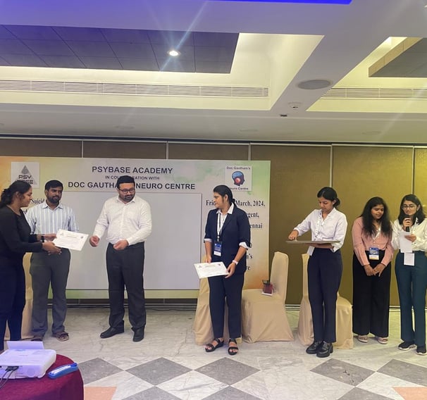 Psychology student engaging in CPD UK certified training at a leading psychology institute in Chennai