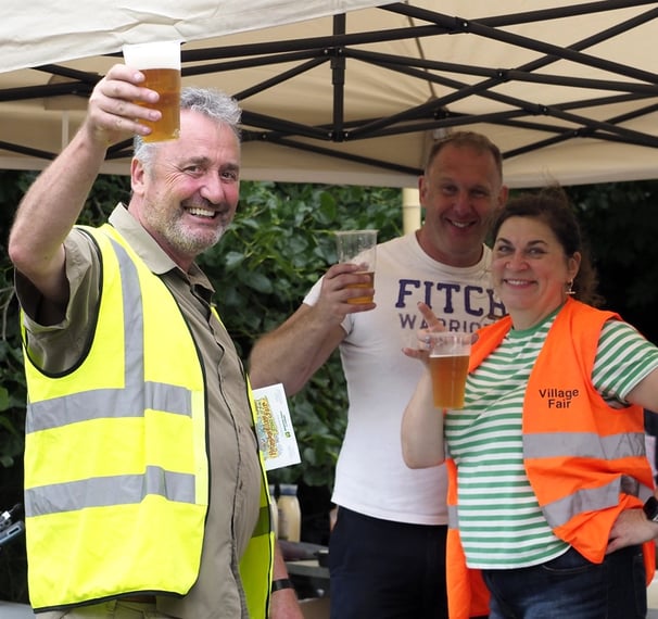 Gary Fitzpatrick, Ian Godfrey and Denise Penn