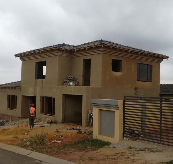 Completed double story new home project, Heritage Manor Estate, Krugersdorp