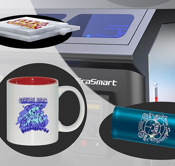 What can UV DTF printer print?