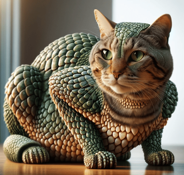 Chat écaille de tortue