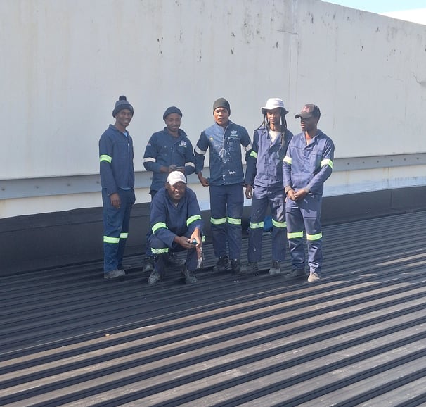Environmental Pro Construction team, Bloemfontein project
