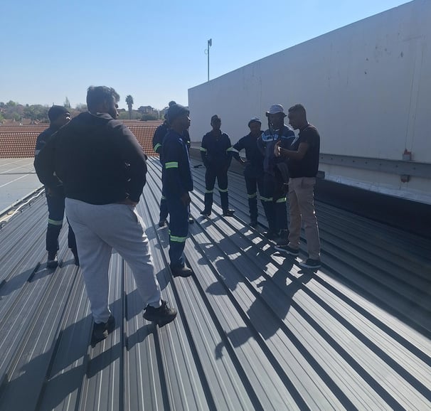 The Walk Shopping Center IBR roof project, Environmental Pro Construction