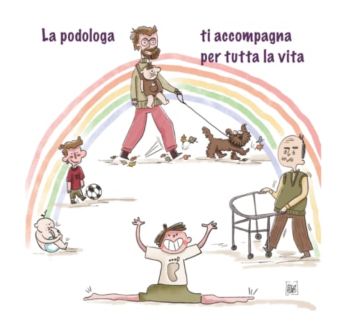 La podologa ti accompagna per tutta la vita