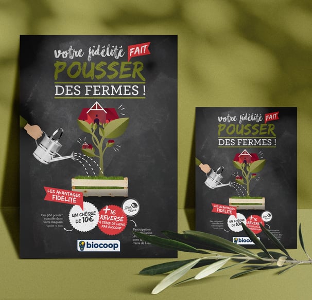 Biocoop campagne de fidélité