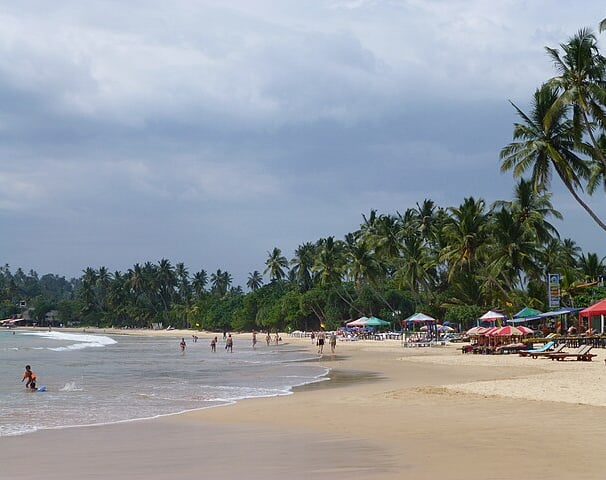 Mirissa beach - Sri Lanka south west coast tour package