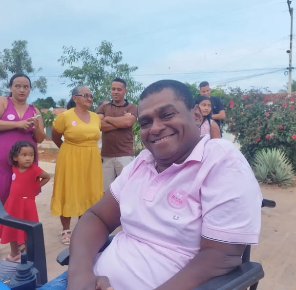 Hélio Alves, ativista quilombola e líder comunitário da Comunidade de São Tomé