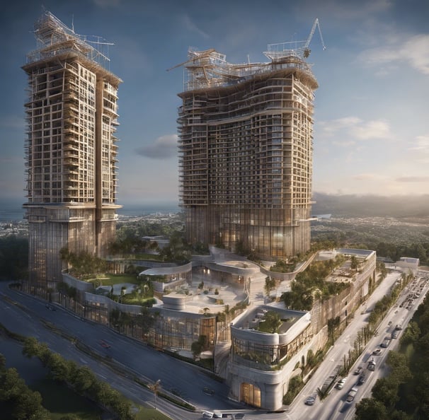 person using phone and laptop computer