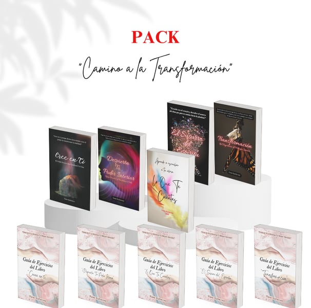 PACK DE LIBROS CAMINO A LA TRANSFORMACION 