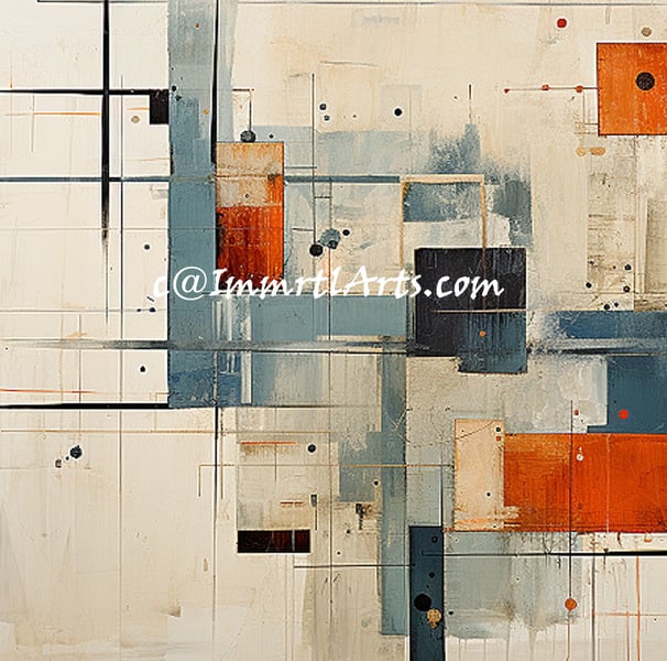 ImmrtlArts : Vivid abstractions abstract painting description