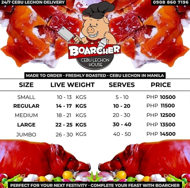Order Lechon Online Order Lechon Baboy Boarcher Cebu Lechon House