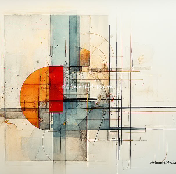 ImmrtlArts : Abstract Odyssey abstract painting description