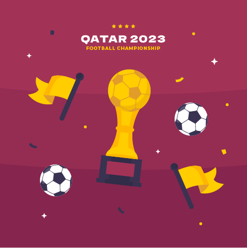 a soccer trophy with a soccer ball and a soccer ball