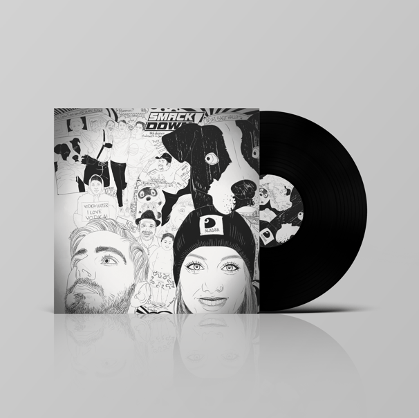 Artwork for a Vinyl cover - inspired by the Beatles' cover "Revolver"