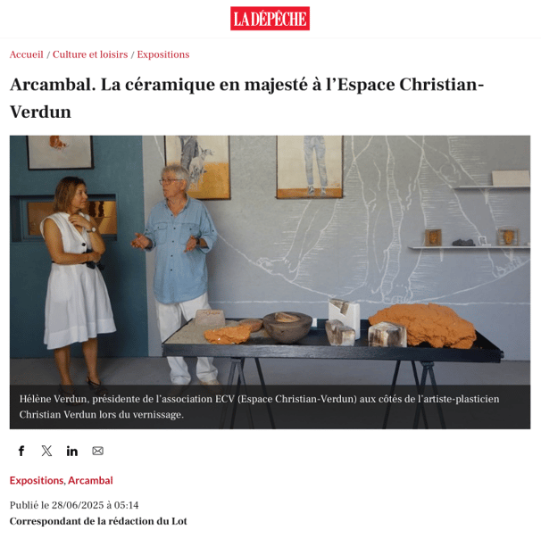 Article de La Dépêche du Midi du 28 juin 2026