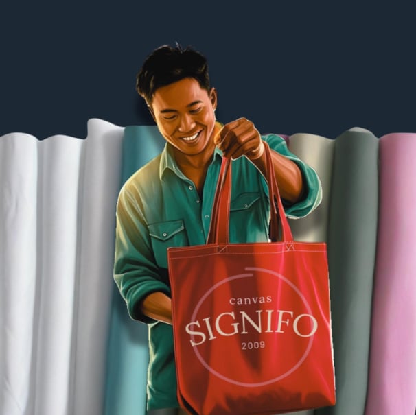 kanvas polyester signifo