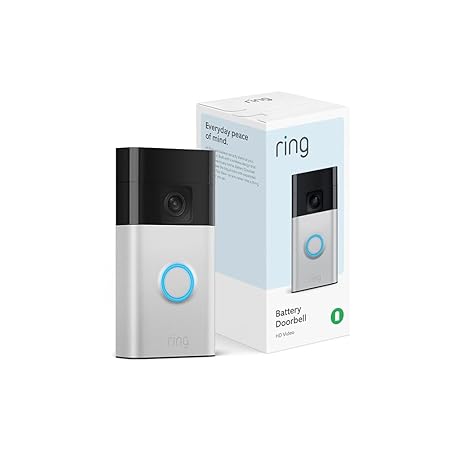 Ring Battery Doorbell -45% Off Now $54.99 Only on amazon.com!