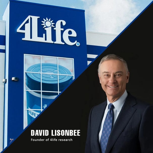 David lisonbee and 4Life's building 