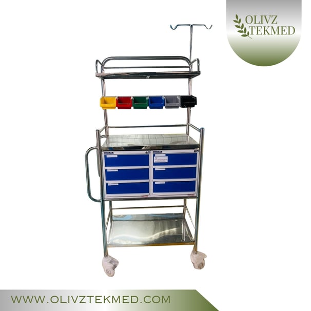 OLIVZ TEKMED CRSASH CART