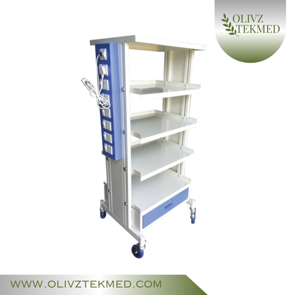 LAPROSCOPIC MONITOR TROLLEY OLIVZ TEKMED