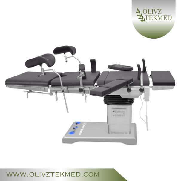 a medical examination table with a medical deviceTABLE