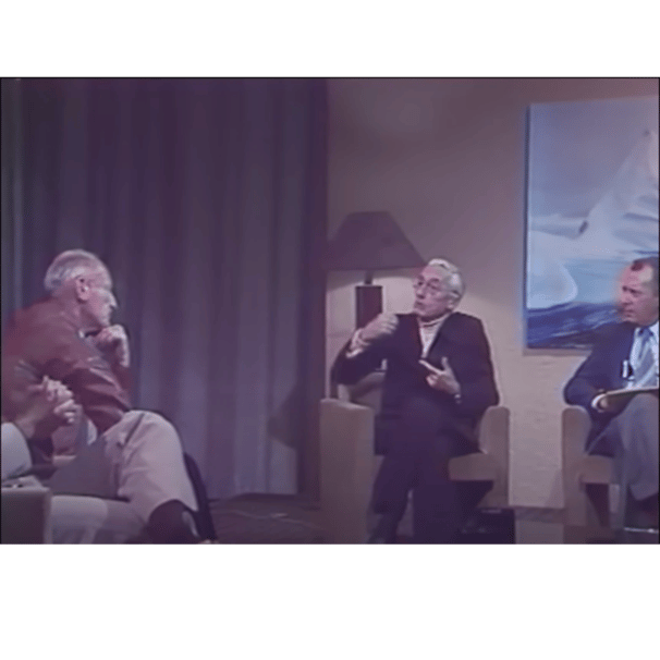 Haroun Tazzief face au commandant Cousteau 1979