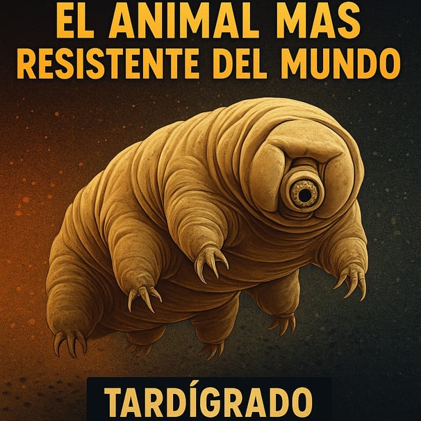 ¿Cuál es el animal más resistente del mundo?, el tardígrado.